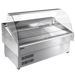 Banco pesce professionale - 1500x880mm - Statica - Vetro curvo