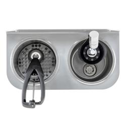 Chuveiro colher de sorvete com colher thru & integr. Prevenção de refluxo de água