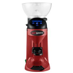 Commercial Coffee Grinder - 1kg - 77dB - with Dispenser (Doser) - Red