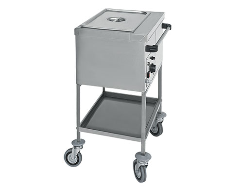 Cărucior termoizolat Bain-marie - 1x GN 1/1
