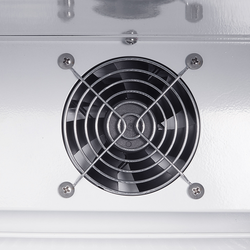 GASTRO-COOL | Minibar vrizer - 51 liter - met 1 glazen deur - Zilver