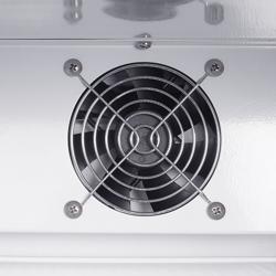 GASTRO-COOL | Congelator minibar - 51 litri - cu 1 ușă din sticlă - argintiu