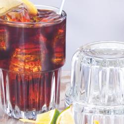 (12 szt.) Szklanka wysoka do drinków - Everest - 266ml - Transparentna - do zmywarki; zestaw 12 szt.