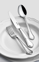 (12 pièces) Fourchette de table Vincenza - 210 mm        
