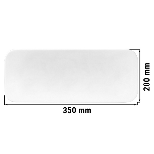 (2 Stück) SELTMANN WEIDEN | CoupTeller - flach rechteck - 350x200mm