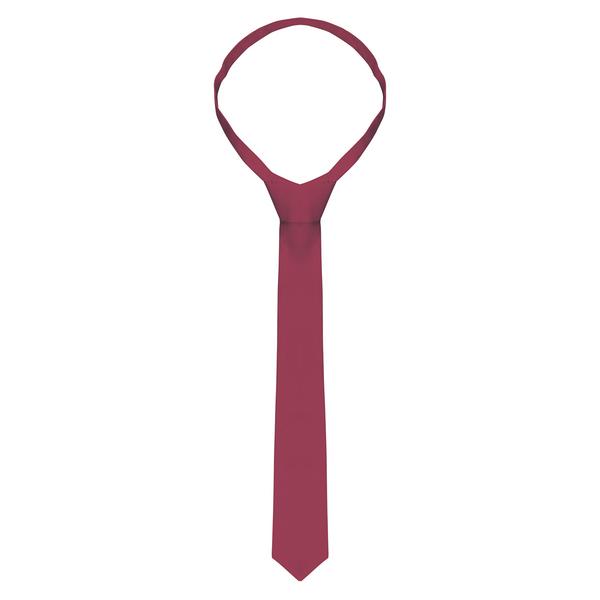 (5 stuks) KARLOWSKY | Stropdas - 148 x 6,5 cm - Bordeaux