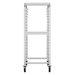  Chariot à plateaux – pour 17 plateaux GN 2/1 – avec roulettes silencieuses