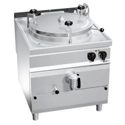 Elektromos Nyomás alatti főzőüst - 200 liter - 32 kW - Indirekt fűtés - vízcsatlakozással