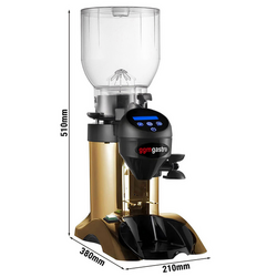 Moedor de café dourado - 2 kg - 63 db