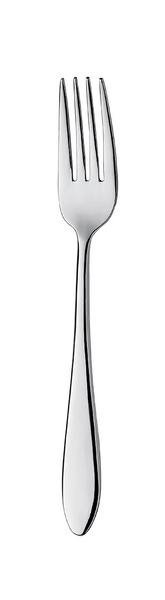 (12 uds) Tenedor de postre Leandro - Acero inoxidable 18/10 - Espejo/Brillo - 161mm