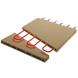 Elektrische pizzaoven (chamotte bakvloer) - 1112x1030x400mm - 1 kamer - 1x4 pizza’s Ø34cm - tot 450°C - Touch