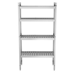 Aluminium basic shelf - 889 x 1800 mm