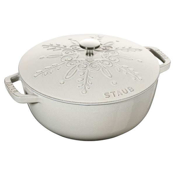 STAUB | LA COCOTTE - La Marmite - Ø 240mm - Dökme demir - Beyaz trüf mantarı