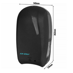 AIR-WOLF | Zeepdispenser met sensor - 1200ml - ABS kunststof - Antraciet