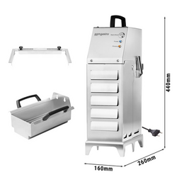 Filtru portabil pentru ulei de prăjit - 50 litri/minut - pentru friteuze de max. 20 litri