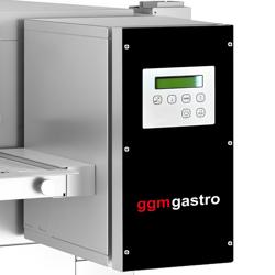 Elektrische doorloop oven - 1260x1750mm - Digitaal - Bandbreedte: 500mm - incl. onderstel