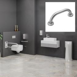 Asidero de baño - Acero inoxidable - Longitud: 300mm