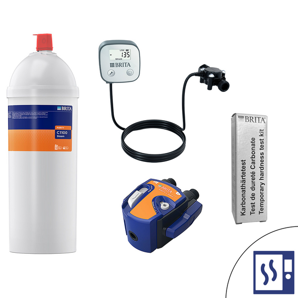 BRITA | Conjunto Inicial - PURITY Steam C1100