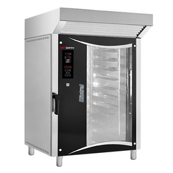 Bakkerij elektrische combisteamer - Digitaal - 10x EN 80x40 - incl. afzuigkap, motor, condensator & wassysteem