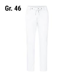 Karlowsky Chino Modern Stretch - pantaloni pentru bărbați - culoarea alb - mărime: 46