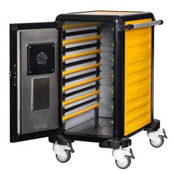 Chariot thermique - chauffant - 14x GN 1/1