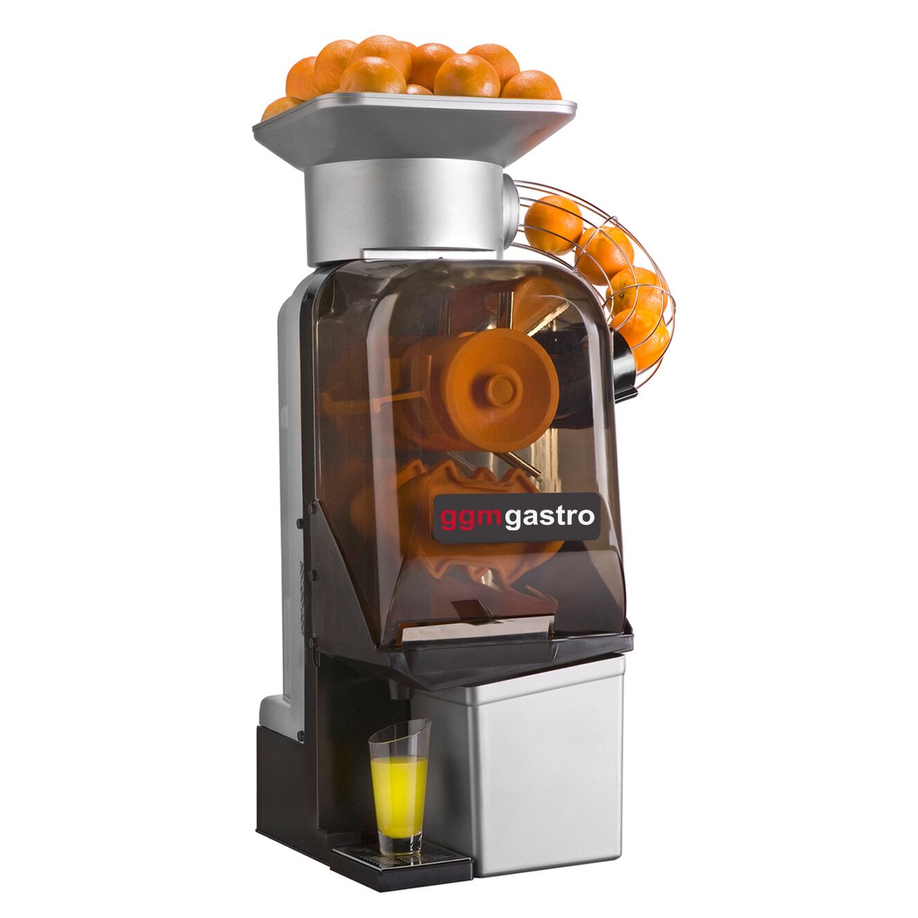 Espremedor elétrico de laranja - prata - alimentação automática