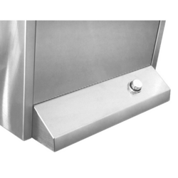 Hand Wash Basins - stainless steel - with soap dispenser
