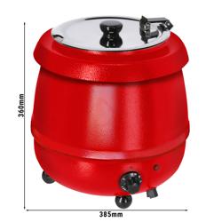 Réchaud à soupe - 9L - Rouge