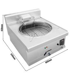 Elektro Fisch Fritteuse - 25 Liter - 15 kW