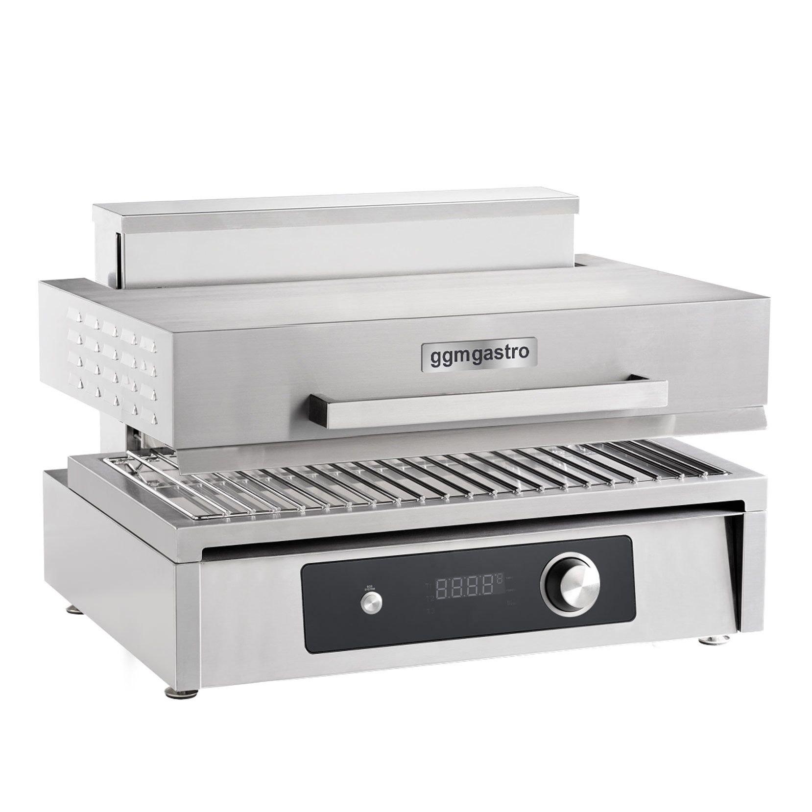 Salamandre électrique PRO - hauteur réglable - Quartz infrarouge - Commande électronique - 6kW - 230V
