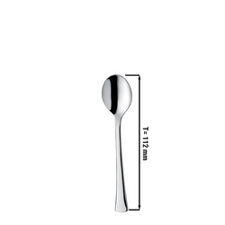 (12 Stück) Mocca-/ Teelöffel Alessandra - 112mm