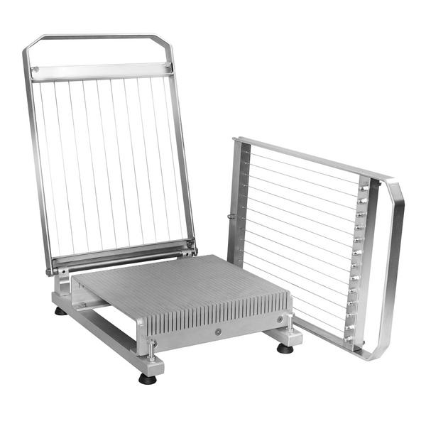 Cuțit tăiat praline - tip chitară - Distanță sârmă: 30 & 22,5 mm - incl. 2 cadru tăietor ciocolată