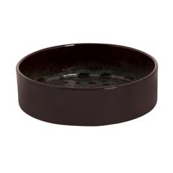 (14 stuks) TURKEY - Tapasschaaltje - Ø 140mm - bruin / blauw