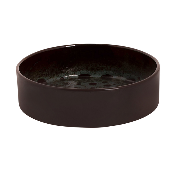 (24 komada) TURKEY - Posuda za pećnicu - 140x40 mm - Smeđa / Plava boja