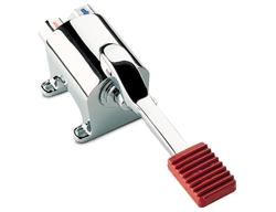 Foot-operated tap valve 4000 - with mixer tap - for hot & cold water control - 226x74x84mm