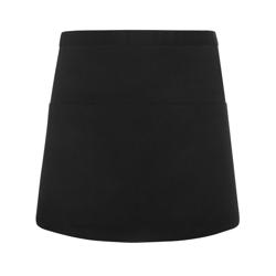 KARLOWSKY | Mezzo grembiule Basic -con tasca - Nero