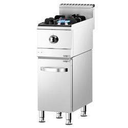 Fogão a gás - 1 queimador - 6,5 kW - incluindo armário baixo