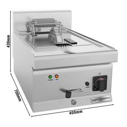 Friteuză electrică - 10 litri (9 kW)
