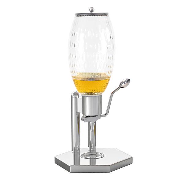 Dispenser per miele Singolo - 4,7L - Cromo