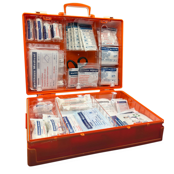 Trusă de prim ajutor MULTI - umplută cu DIN 13 169