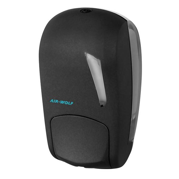 AIR-WOLF | Wall-Mounted Manual Soap Dispenser – 1 Litre - Push-Button - Anthracite - ABS