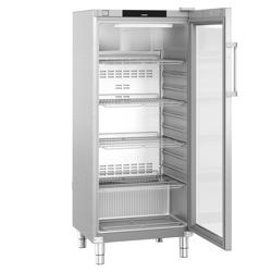LIEBHERR | Réfrigérateur en inox PERFECTION - 600 litres - GN 2/1 - Intérieur en plastique - avec 1 porte en verre