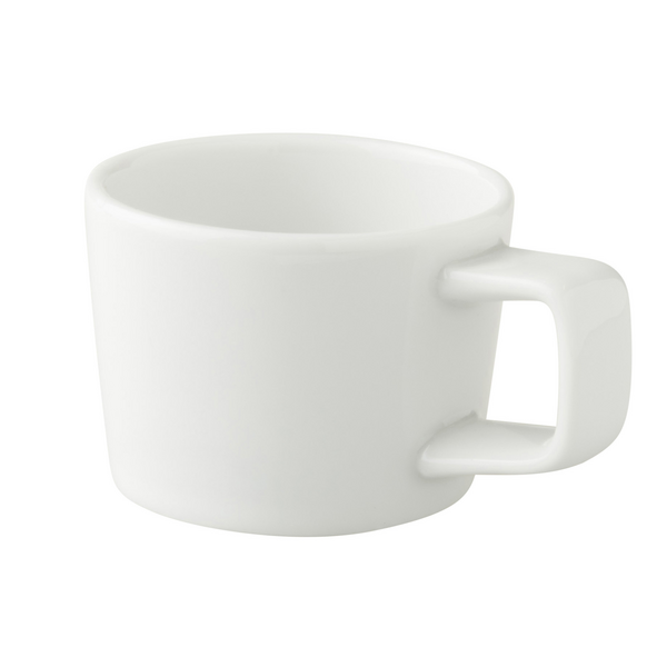 (12 bucăți) WHITE DELIGHT - Ceașcă de espresso - 70ml - Alb