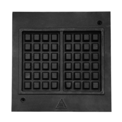 Plancha para gofres - forma: cuadrada