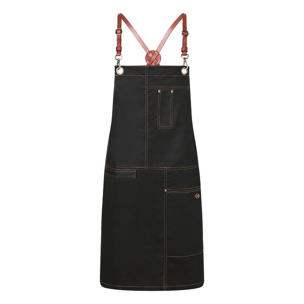 KARLOWSKY | Bib Apron Urban X-Style - Black