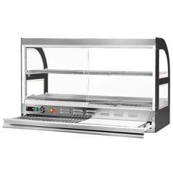 Vitrină pentru pui cu tocător detaşabil