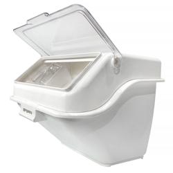 Spremnik za sastojke - s prednjim poklopcem - 486x593 mm - 40 l - polipropilen - bijela - može se slagati