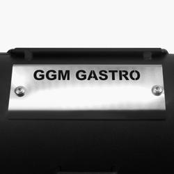 Affumicatore a freddo portatile - Professionale - 237x127mm - con 1 graticola - su ruote - Nero