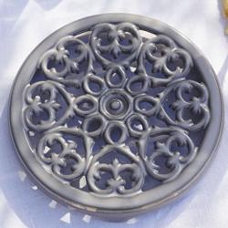 STAUB | SERVING - Podmetač za lonce Lilie - 230 mm - Lijevano željezo - Grafit siva boja 