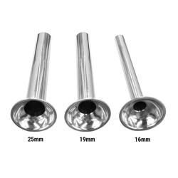 Mașină de umplut cârnați hidraulică - 26 l - 1,1 kW - oțel inoxidabil - incl. Pedală de acționare & 3 duze pentru cârnați